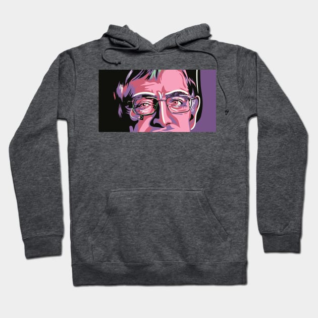 Professor Hawking Hoodie by nicholashugginsdesign